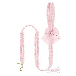 Lingerie leash pink lace-20 years collection