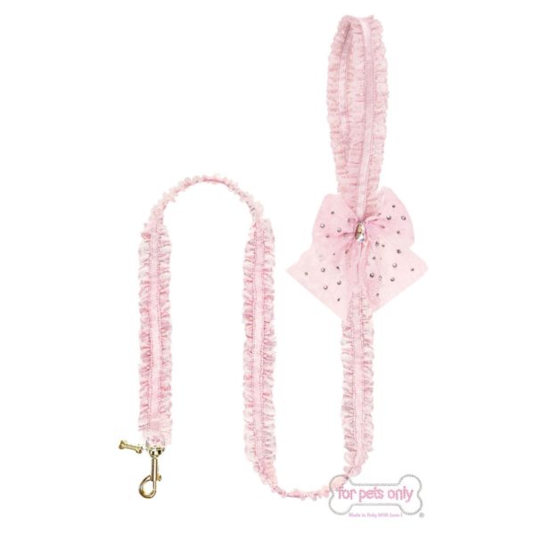 Lingerie leash pink lace-20 years collection