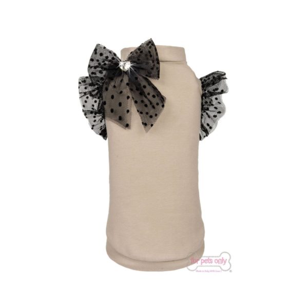 Romantic baby t-shirt beige