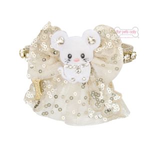 Topomio ribbon collar- gold 