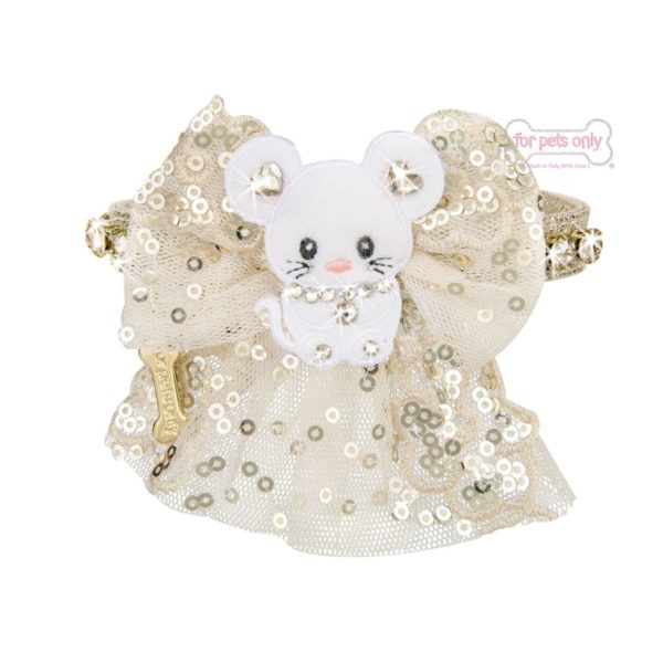 Topomio ribbon collar- gold 