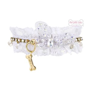 White butterfly collar-Gold
