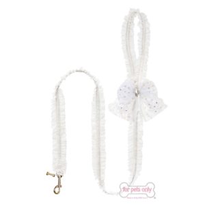 Lingerie leash white lace -20 years collection
