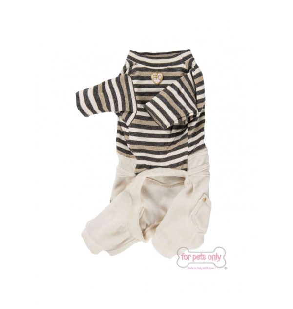 My topomio 4 paws- lurex gold and grey - Image 2
