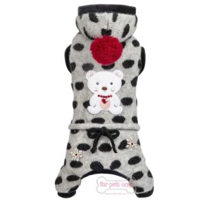 Christmas bear wool grey 4-limited edition