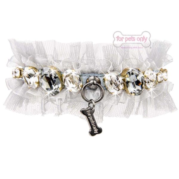 mystery swan light blue collar-limited edition