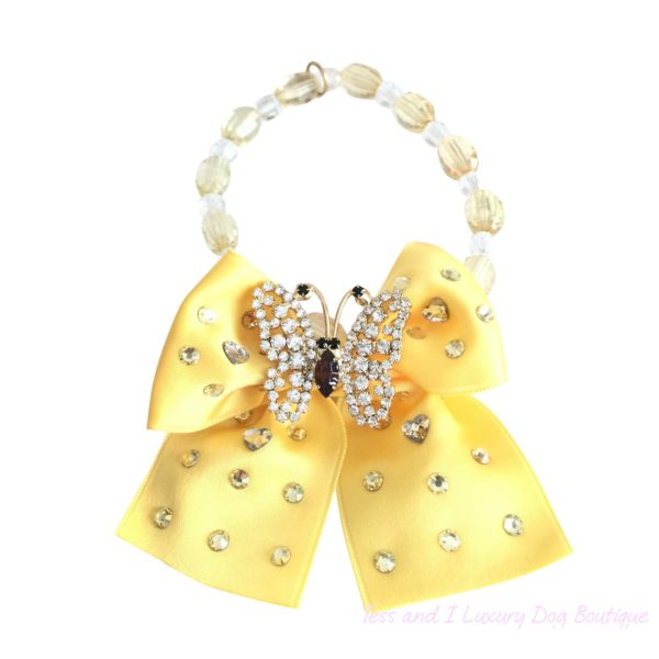 For pets only-Butterfly cocktail party necklace