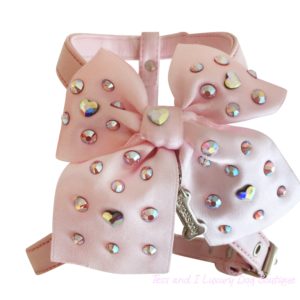 diamond hearts pink harness-limited edition