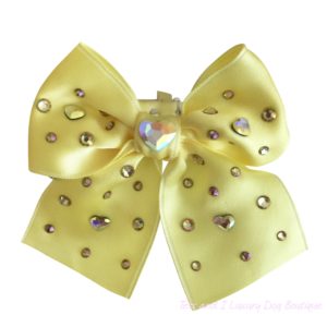 Diamond hearts yellow collar- limited edition