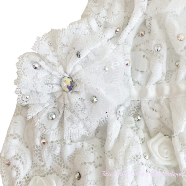 white dream lace dress-Limited edition - Image 4