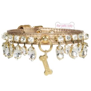 tears of love gold bronze collar