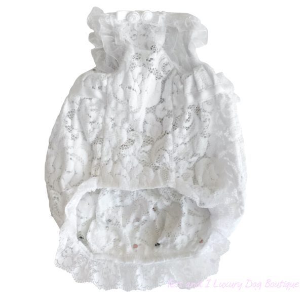 white dream lace dress-Limited edition - Image 3