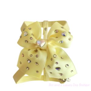 Diamond hearts yellow harness- limited edition