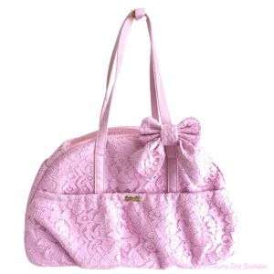 Pink lace mini aria bag-limited edition