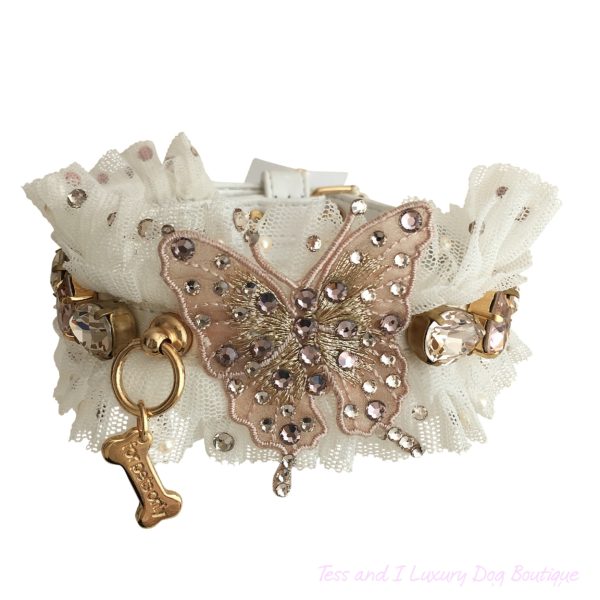 Natural beauty pink Butterfly collar-limited edition - Image 2