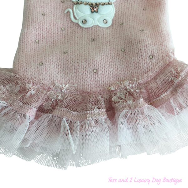 Limited Edition Pink Topomio Pull with Tulle - Image 3